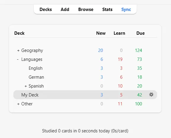 Anki 官方运行界面实测