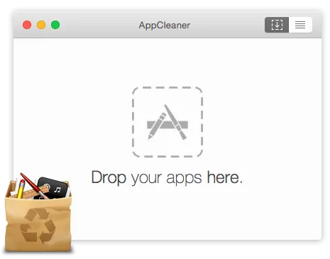 AppCleaner 官方运行界面实测