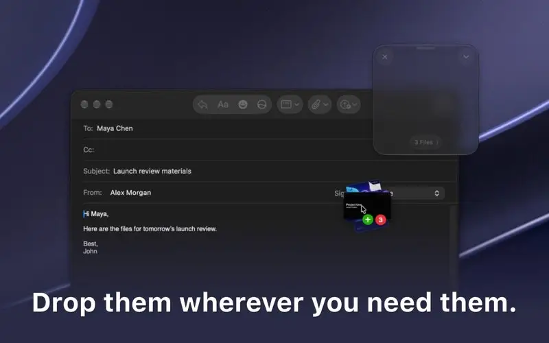 Dropover 运行界面实测截图 2