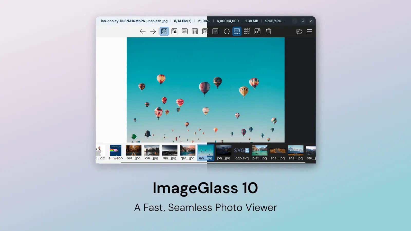 ImageGlass 运行界面实测截图 2