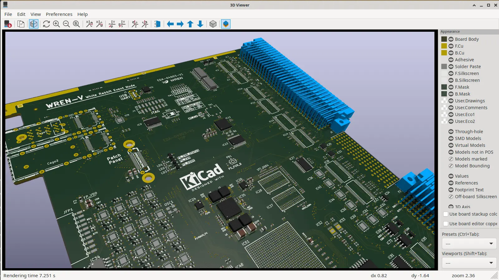 KiCad 运行界面实测截图 3
