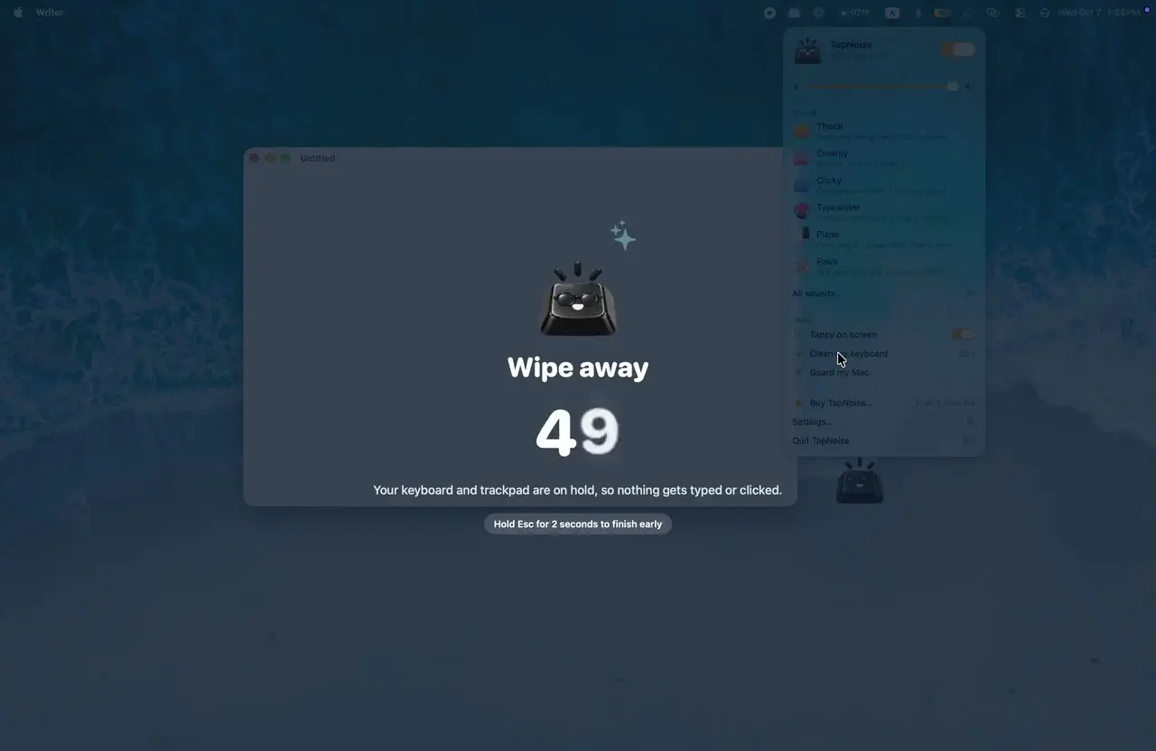 TapNoise 运行界面实测截图 2