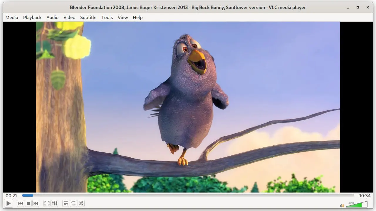 VLC Media Player 官方运行界面实测